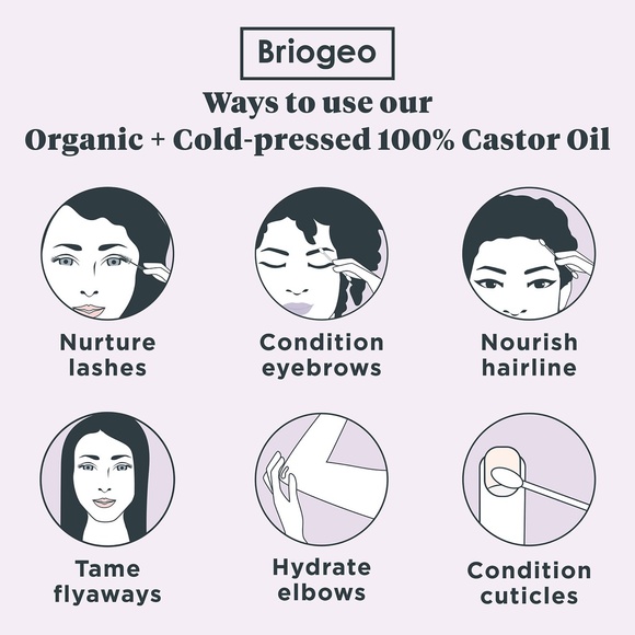Briogeo B Well Organic Cold-Pressed 100 Castor Oil - Picture 3 of 5